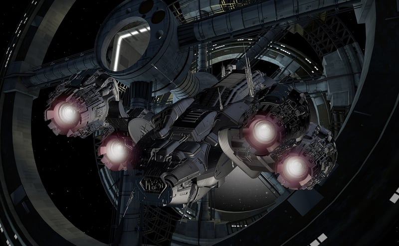 Time-Traveling Spaceship